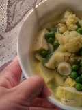 Cauliflower Peas Soup