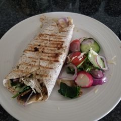 A picture of Chicken Salad Wrap.