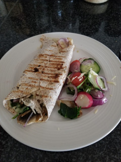 A picture of Chicken Salad Wrap.