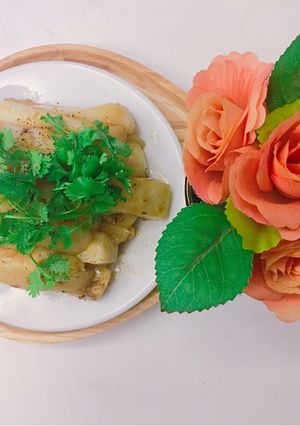 Hình của món Bánh đúc mặn.