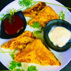 A picture of Bread Pakora Instant Recipe.