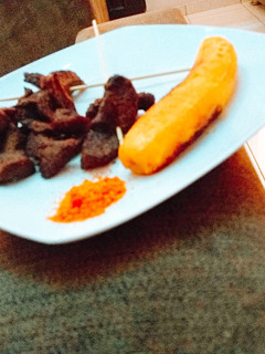 A picture of Suya n Boli.
