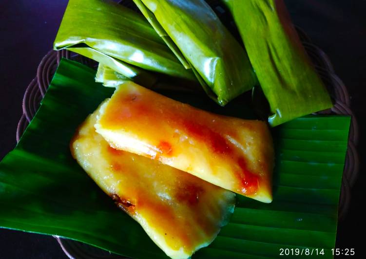 resep cara membuat Lemet singkong