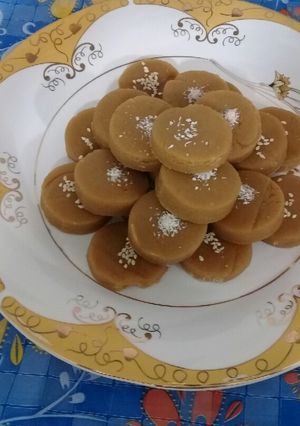 عکسی از دستور حلوا