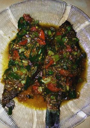 Foto resep Ikan sambel ijo super pedass