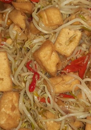 Foto resep Tumis Toge Tahu Putih Saus Tiram