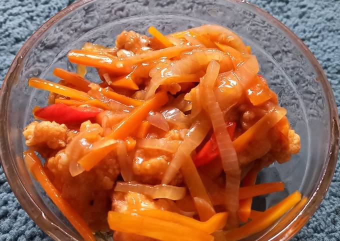 Cara Gampang Menyiapkan °Koloke Ayam Asam Manis, Lezat