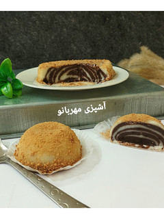 عکسی از دستور دسر زبرا مخملی