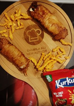 A picture of Crispy Chicken Chesse Stick.