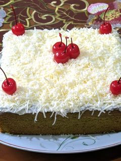 Foto resep Bolu pandan keju