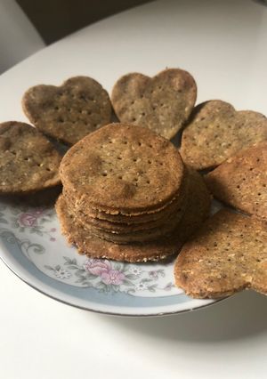 Una foto de Crackers leguminosos