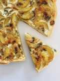 Puff Pastry Potato & Cheese Tart
