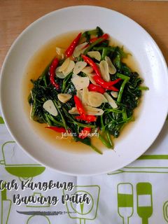 Foto resep Cah Kangkung Bawang Putih