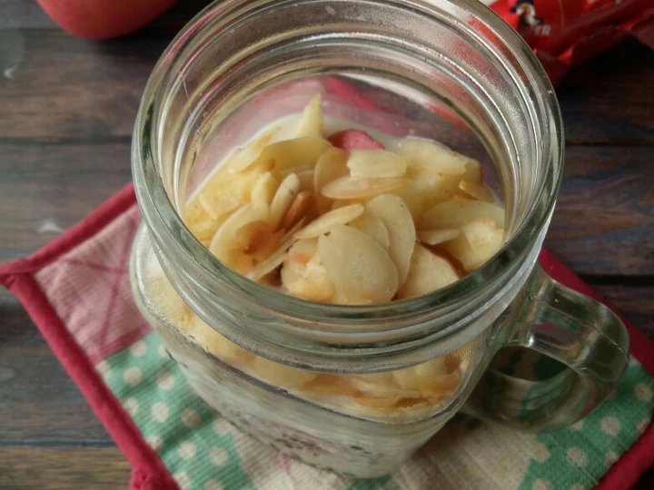 Cara Sederhana Menyiapkan Resep  Apple Overnight Oat yang Bikin Ngiler, Menggugah Selera