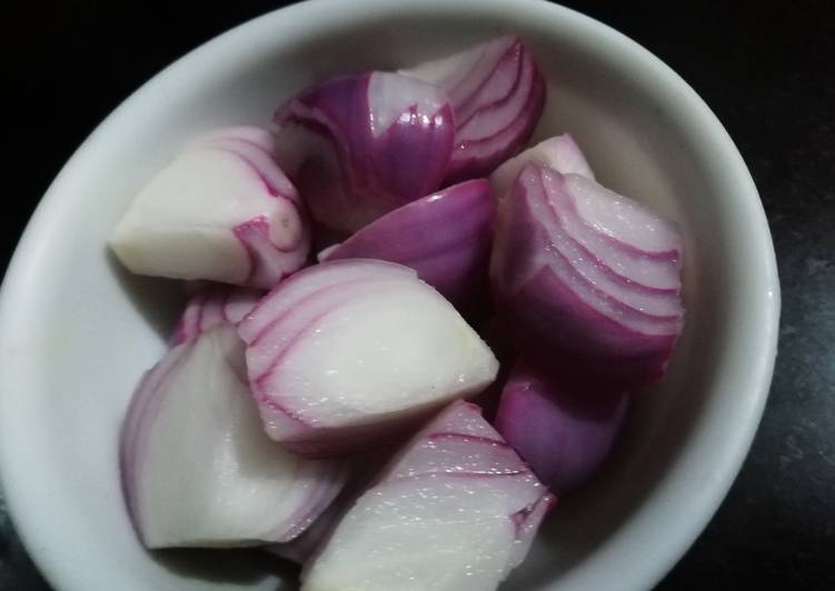 Vinegar onion