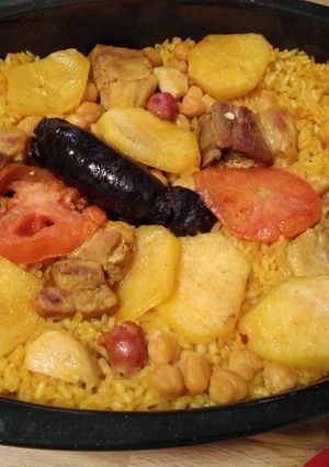 Una foto de Arroz al horno