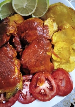 عکسی از دستور خورشت مرغ