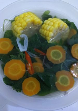 Foto resep Sayur bening bayam