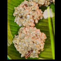 A picture of Sagoo chakata.