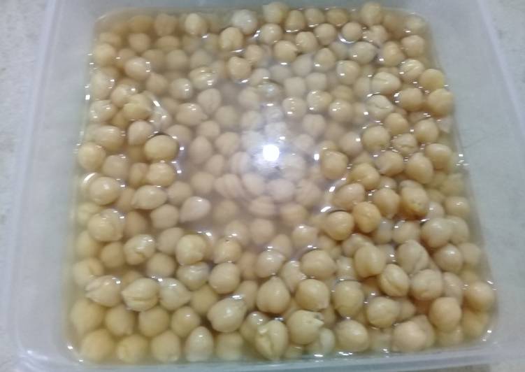 Recipe of Quick Boiled Channy(ChickPeas)
