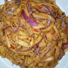 A picture of Hand made pasta.
