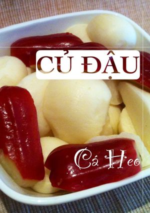 Hình của món CỦ ĐẬU ĐẸP DA.