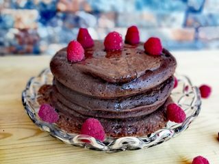 Panquecas de Alfarroba