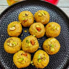 Sattu Laddu (High Protein Healthy Sattu Laddu) A picture of Sattu Laddu (High Protein Healthy Sattu Laddu).