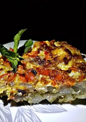 Yam pizza 1 ainihin hoton girkin