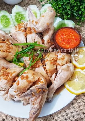 Foto resep Nasi ayam hainan