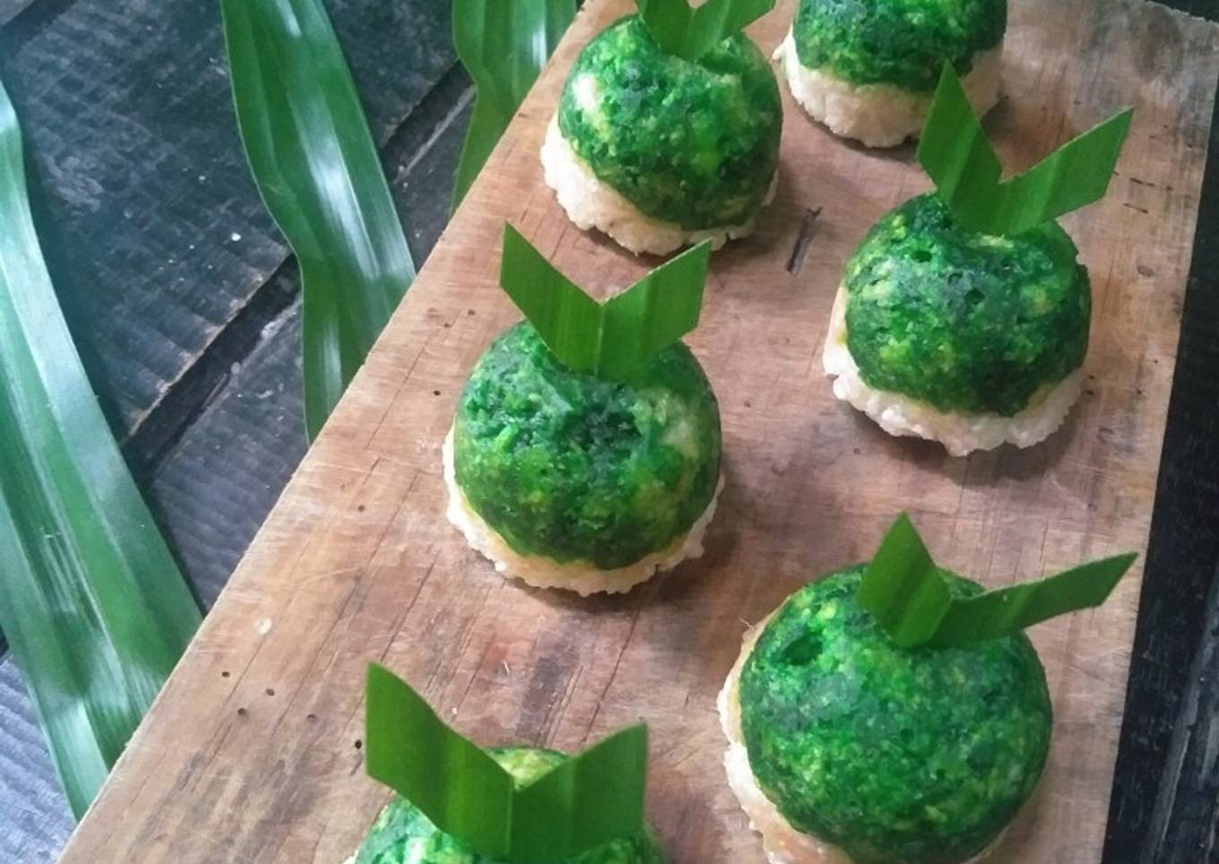 Kue sengkulu pandan