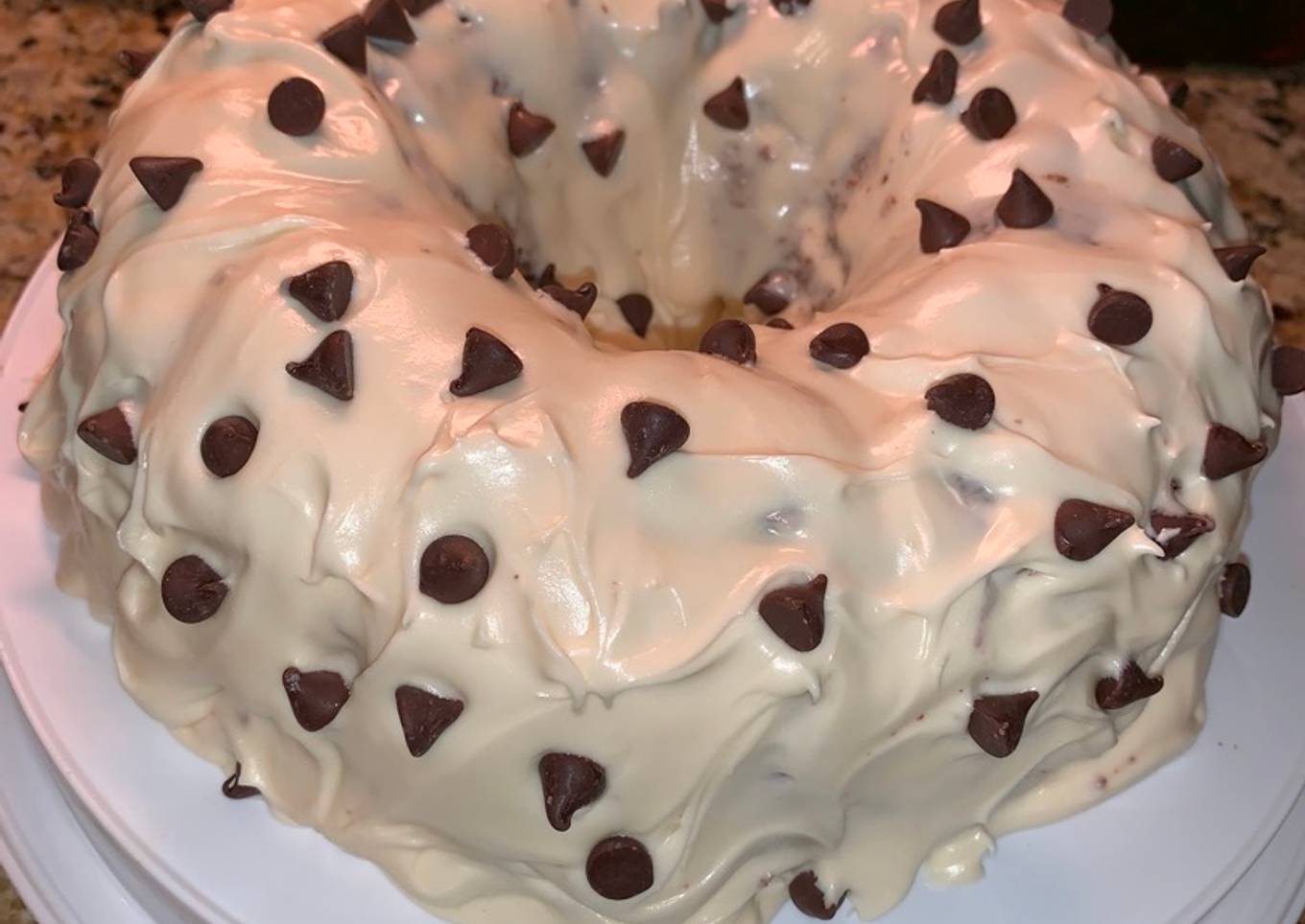 Milk Chocolate Cake with Cream Cheese Icing