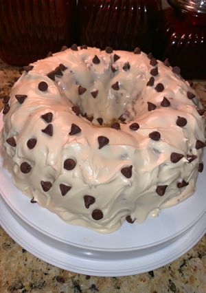 A picture of Milk Chocolate Cake with Cream Cheese Icing.