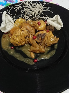 Una foto de Pollo a la Naranja y Granada