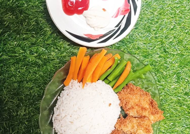 Resep Chicken Katsu/Ayam Katsu Anti Gagal