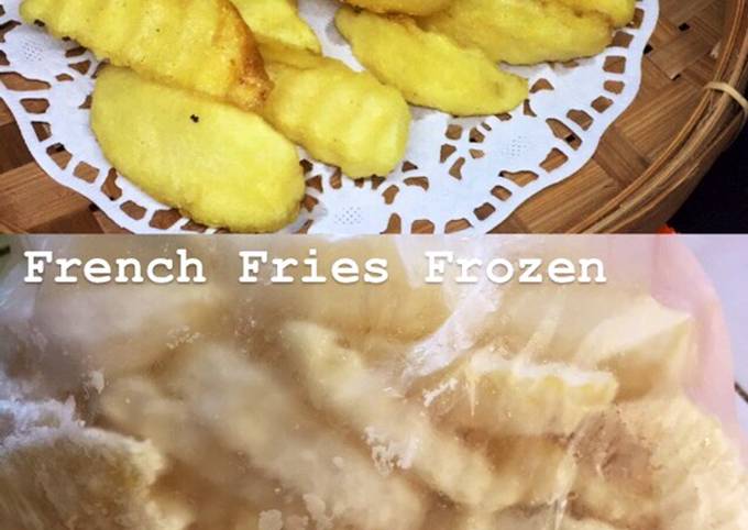 Cara membuat French Fries Frozen