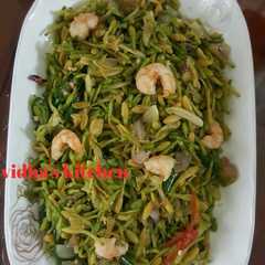 A picture of Tumis bunga pepaya.