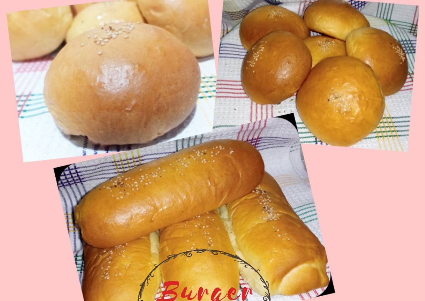 Resep Roti Burger/Hotdog/Roti Jhon