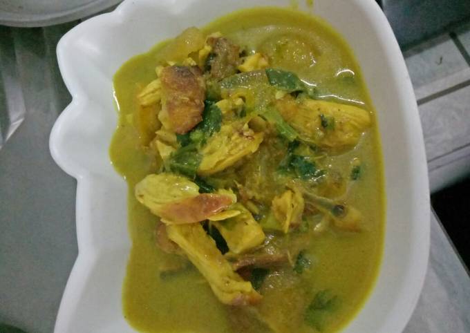 Soto ayam kikil ala rulia