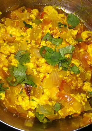 A picture of Paneer bhurji.