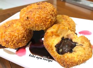Foto resep Sweet Potato Panko Melted Tots (Ubi Krispi Mini Lumer)