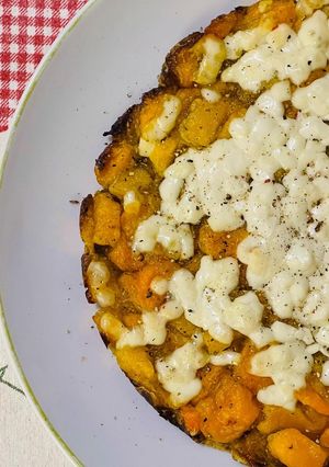 Foto di Pizza di zucca e skyrella