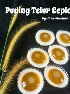 Foto resep Ptc (puding telur ceplok)