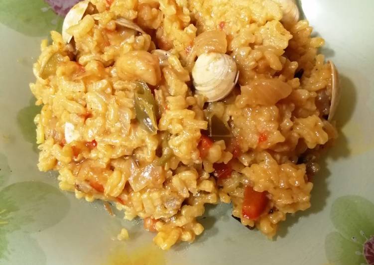 Paella de marisco