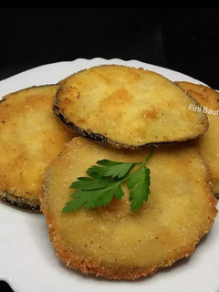 Una foto de Milanesa de berenjena