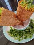 Cone bhel | Homemade Cone Chat