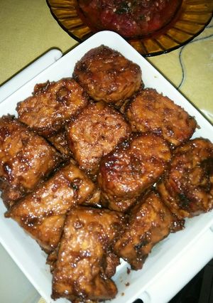 Foto resep Tempe Bacem+Sambal Tomat