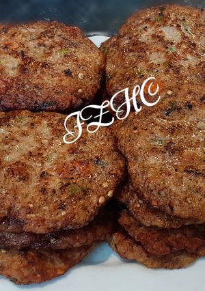 A picture of 🍔🍟5kg Chapli Kebab Recipe🍟🍔.
