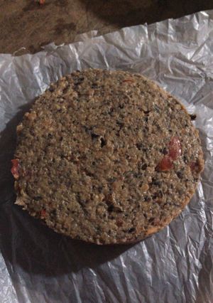 Una foto de Hamburguesas de porotos negros y lentejas 🧡