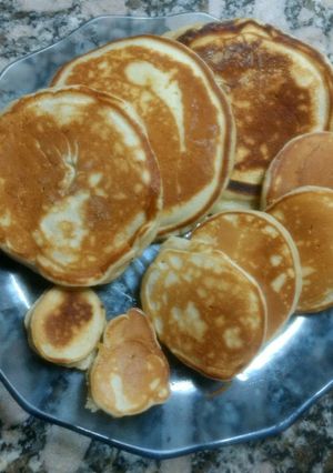 Una foto de Pancakes ╱ Hotcakes estilo norteamericano